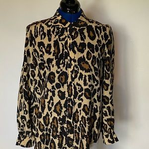 DVF silk shirt